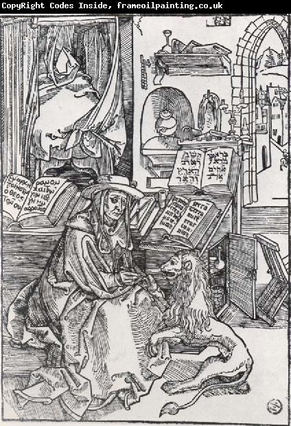 Albrecht Durer St.Jerome in his study